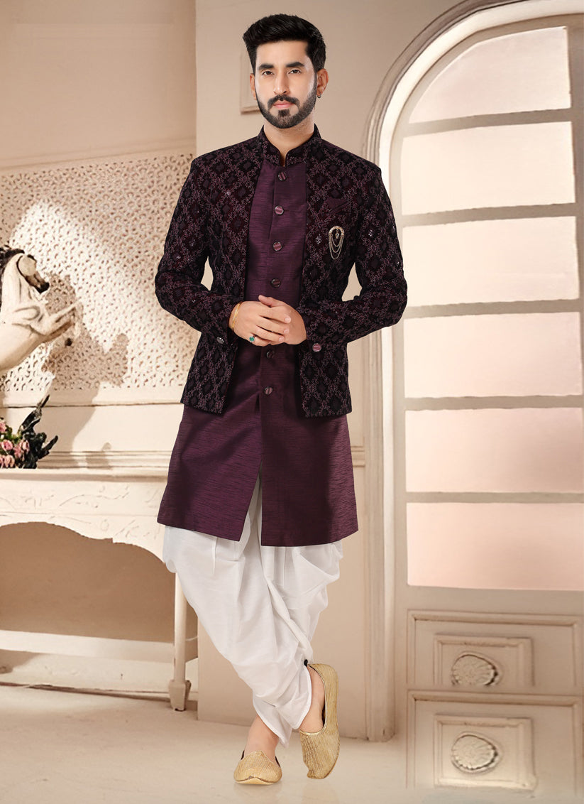 Wine Designer Semi Indo Western