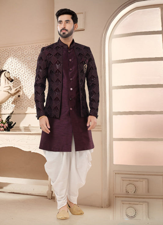 Wine Designer Semi Indo Western