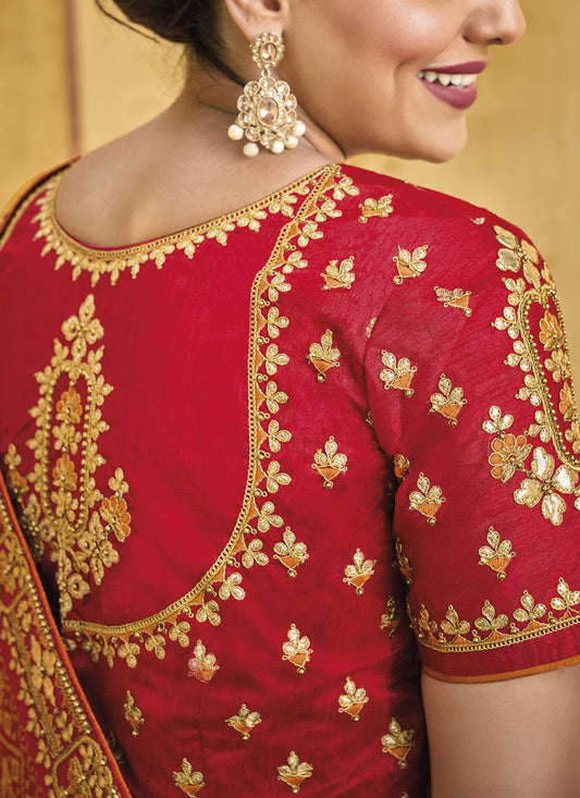 Cream Pure Dola Viscose Designer Saree