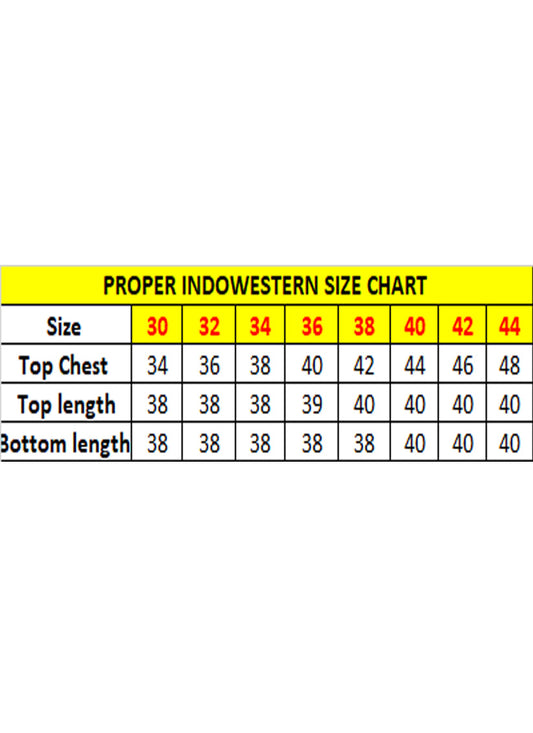 Cream Jacquard Indo Western Outfit