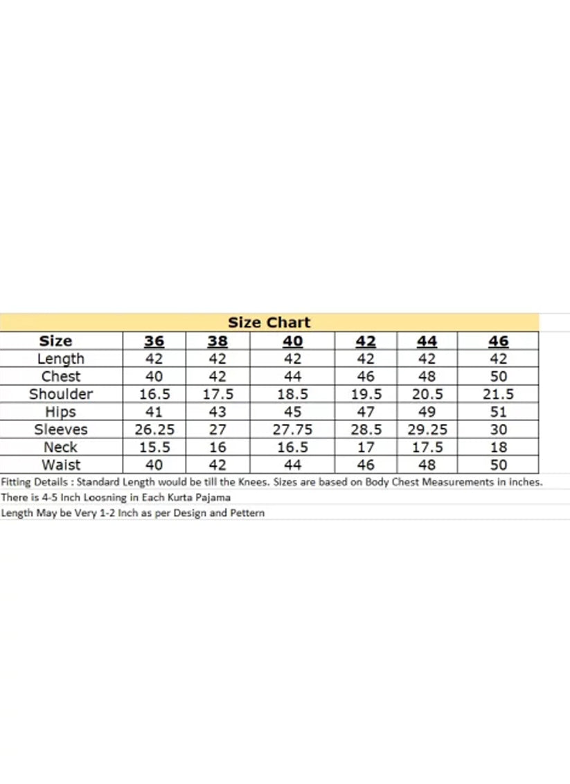 Off White Silk Solid Mens Kurta Pajama Set