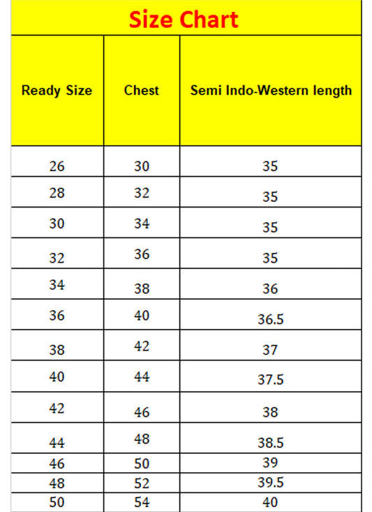 Wine Designer Semi Indo Western