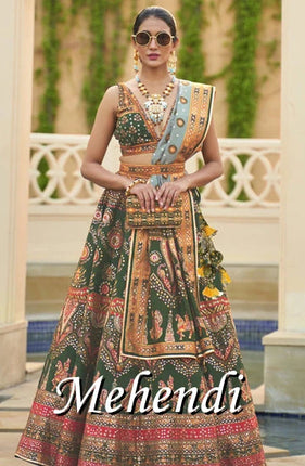 Collection image for: Mehendi Lehenga Choli