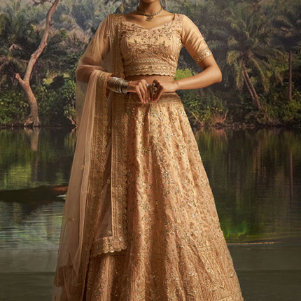 Collection image for: Golden Lehenga Choli