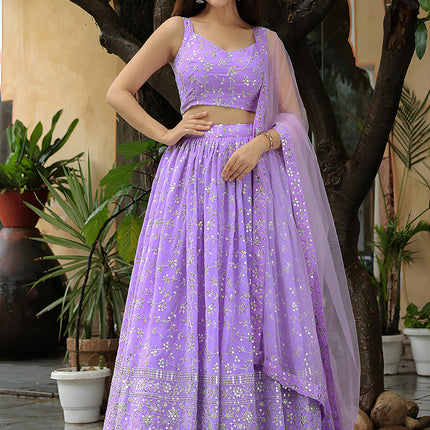 Collection image for: Lavender Lehenga Choli