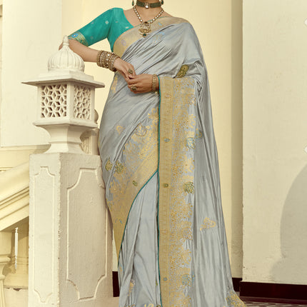 Collection image for: Silver Saree