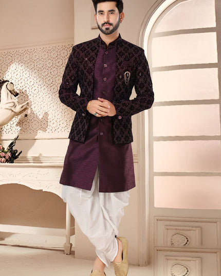 Wine Designer Semi Indo Western