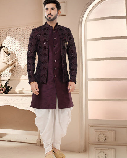 Wine Designer Semi Indo Western