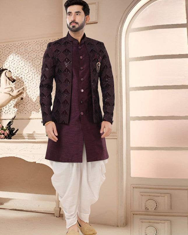 Wine Designer Semi Indo Western