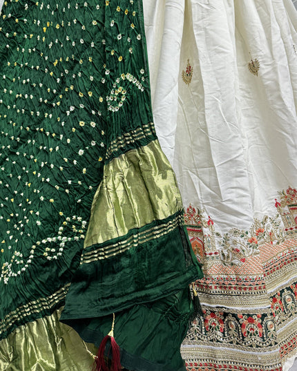 White Silk Heavy Designer Lehenga Choli Set