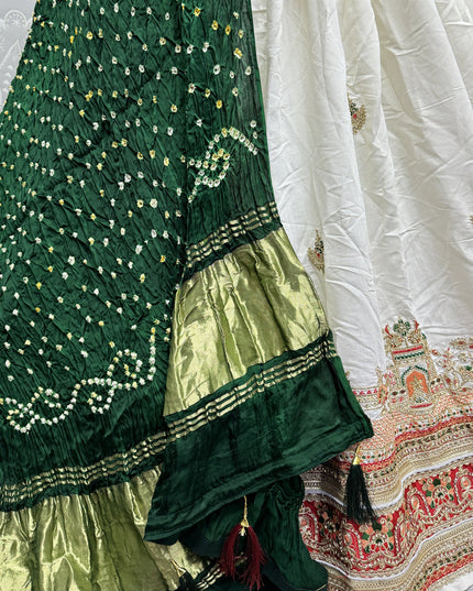 White Silk Heavy Designer Lehenga Choli Set