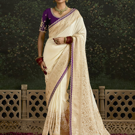 Collection image for: Ivory Saree