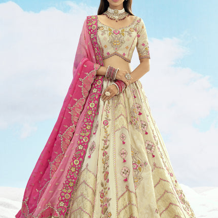 Collection image for: Cream Lehenga Choli