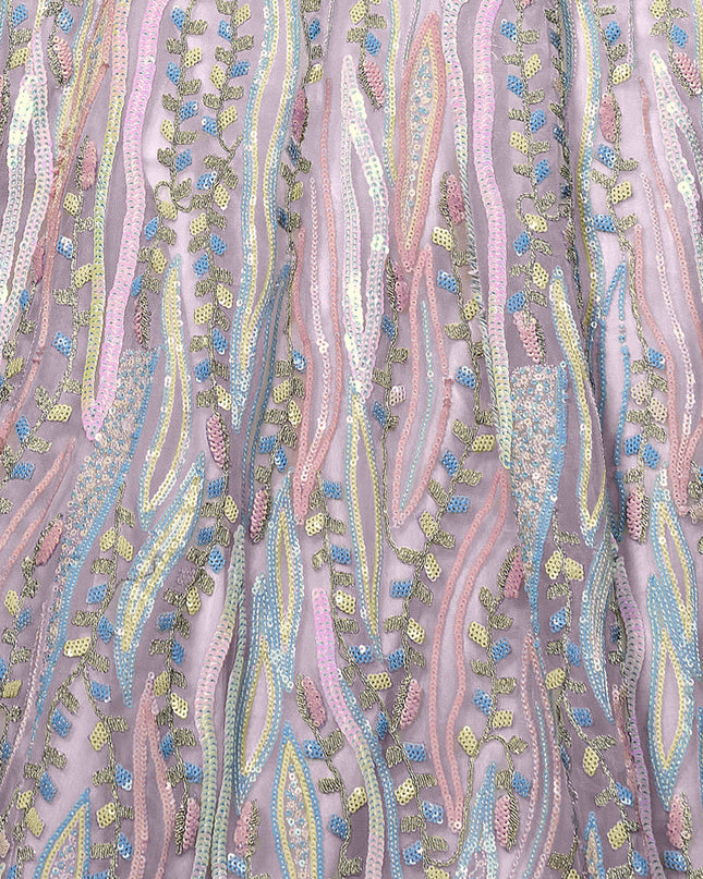 Lavender Heavy Designer Lehenga Choli Set