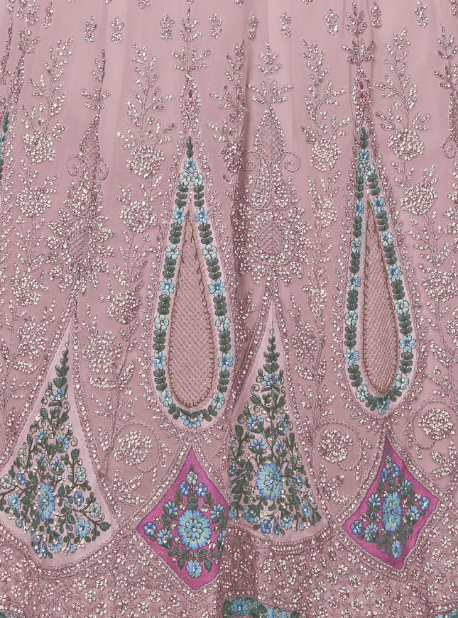 Blush Pink Heavy Designer Lehenga Choli Set