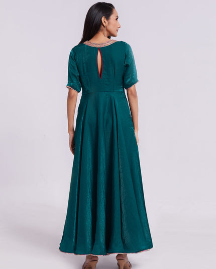 Morpich Pure Organza Gown for Party Wear