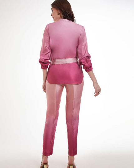 Multicolor Modal Satin Digital Print Co-Ord Set