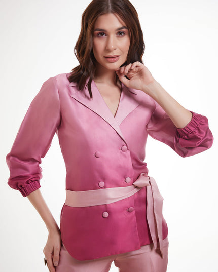 Multicolor Modal Satin Digital Print Co-Ord Set