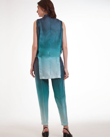 Multicolor Modal Satin Digital Print Co-Ord Set