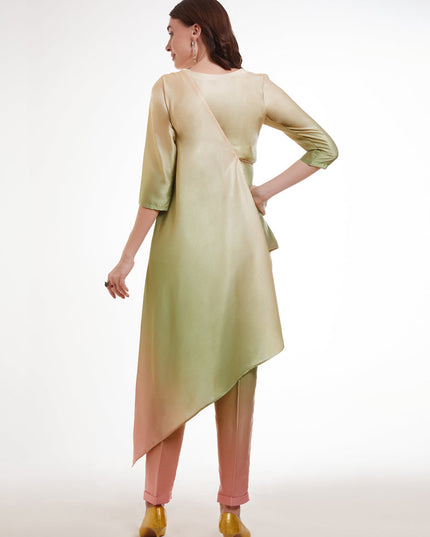 Multicolor Modal Satin Digital Print Co-Ord Set