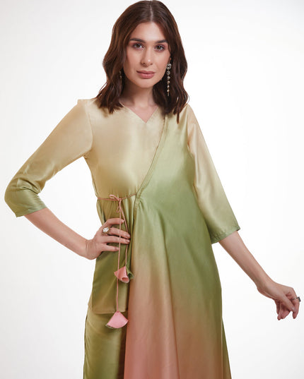 Multicolor Modal Satin Digital Print Co-Ord Set