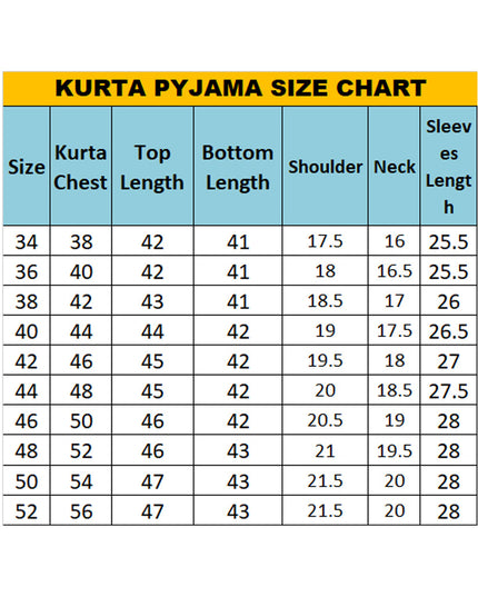 Ice Blue Mens Kurta Pajama Set