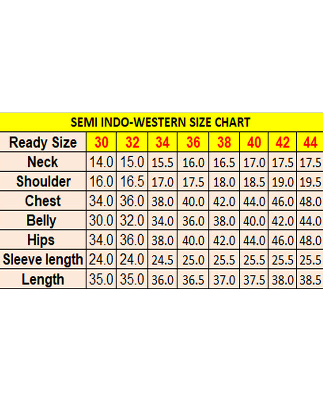 Pink Silk Semi Indo Western Outfit