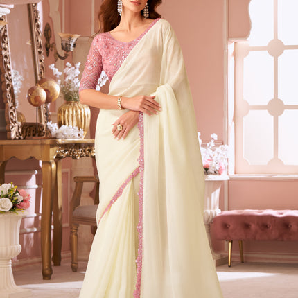 Collection image for: Off White Saree