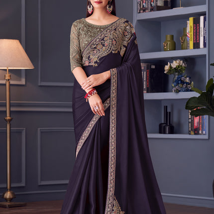 Collection image for: Satin Saree